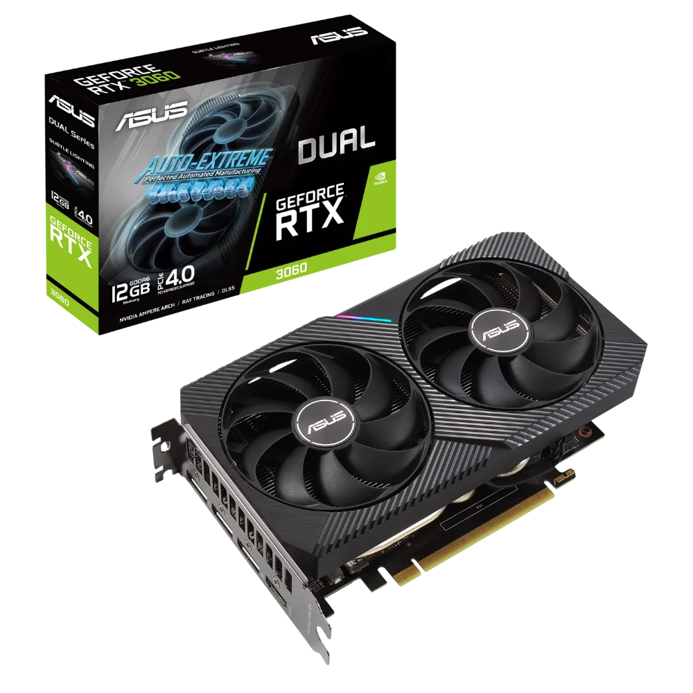 Card màn hình Asus DUAL-RTX 3060-12G