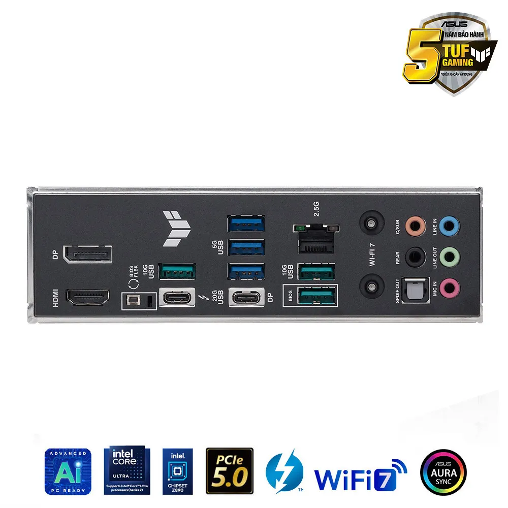 Mainboard ASUS TUF GAMING Z890-PLUS WIFI DDR5