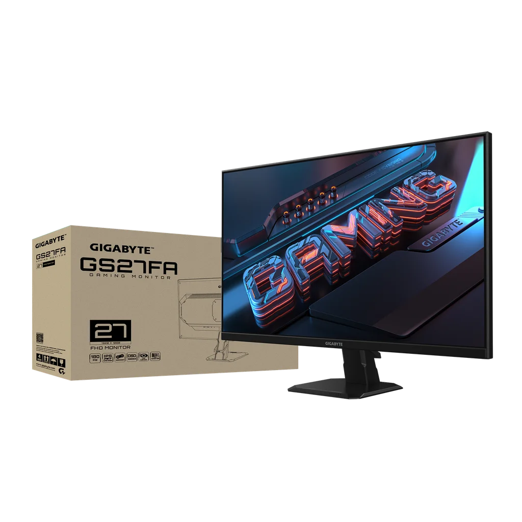 Màn Hình Gigabyte GS27FA (27 Inch | Full HD | IPS | 180Hz | 1ms)