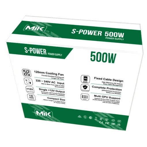 Nguồn máy tính MIK SPower 500W