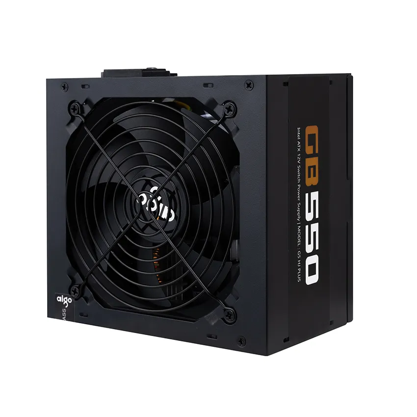 Nguồn máy tính AIGO GB550 - 550W (80 Plus Bronze/Màu Đen)