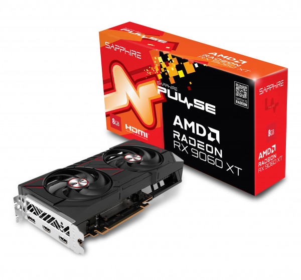 Card Màn hình SAPPHIRE PULSE AMD Radeon RX 9060 XT GAMING OC 8GB