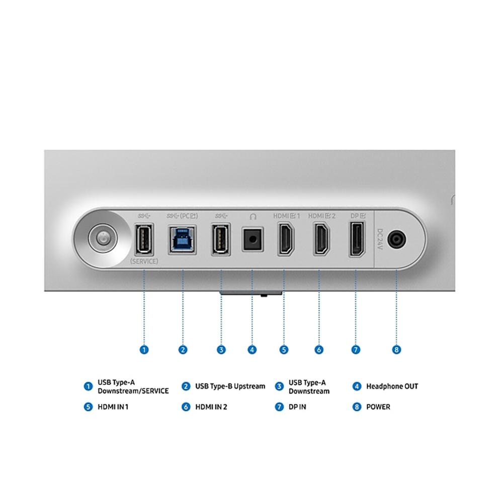 Màn hình Gaming SAMSUNG Odyssey OLED G6 G60SF LS27FG602SEXXV (27 inch - OLED - 2K - 500Hz - 0.03ms)
