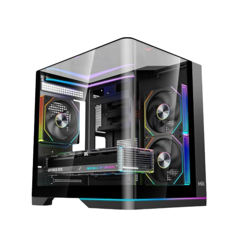 Vỏ case MIK G8 NOVA M BLACK (MATX)