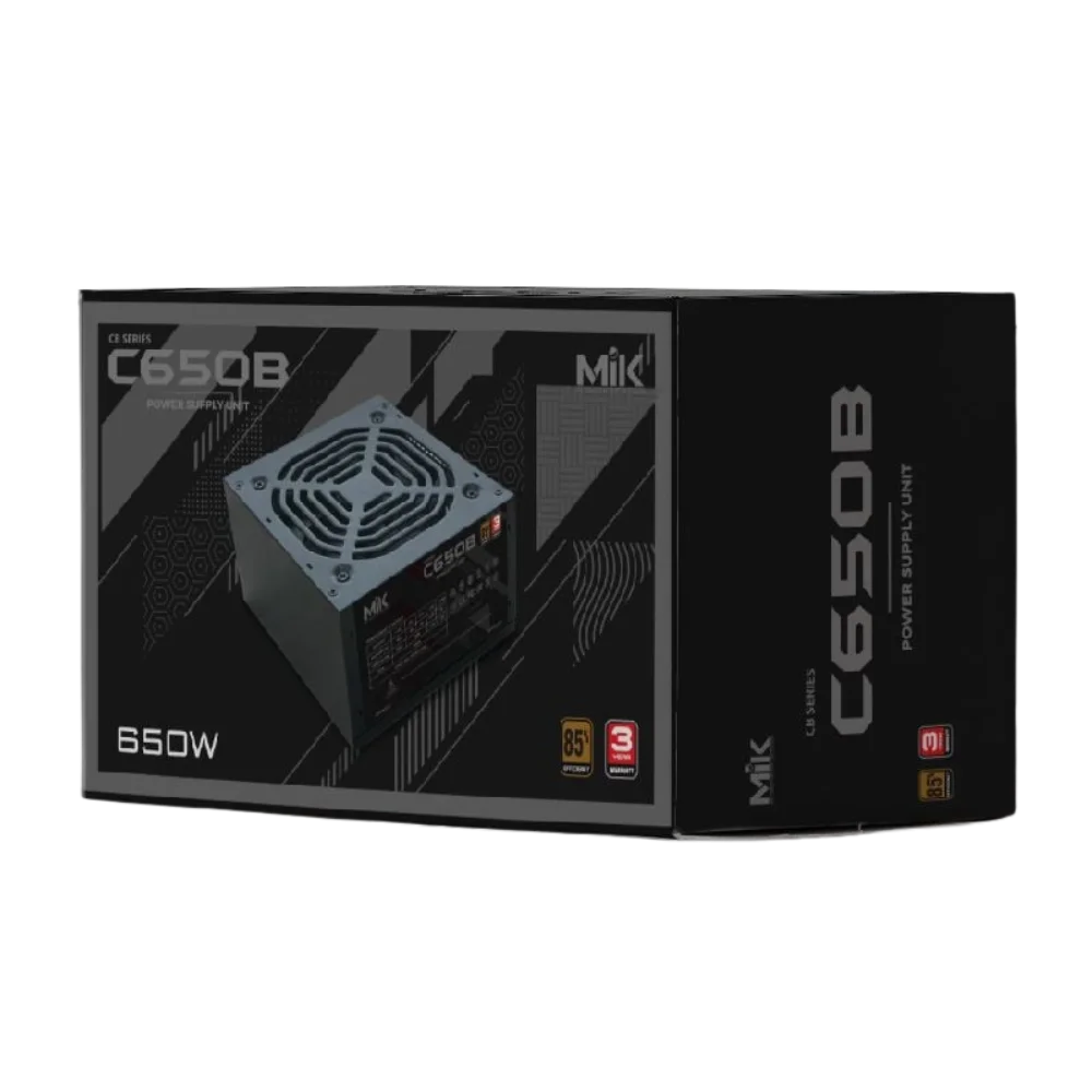 NGUỒN MIK SPOWER C650B - 650W Bronze 