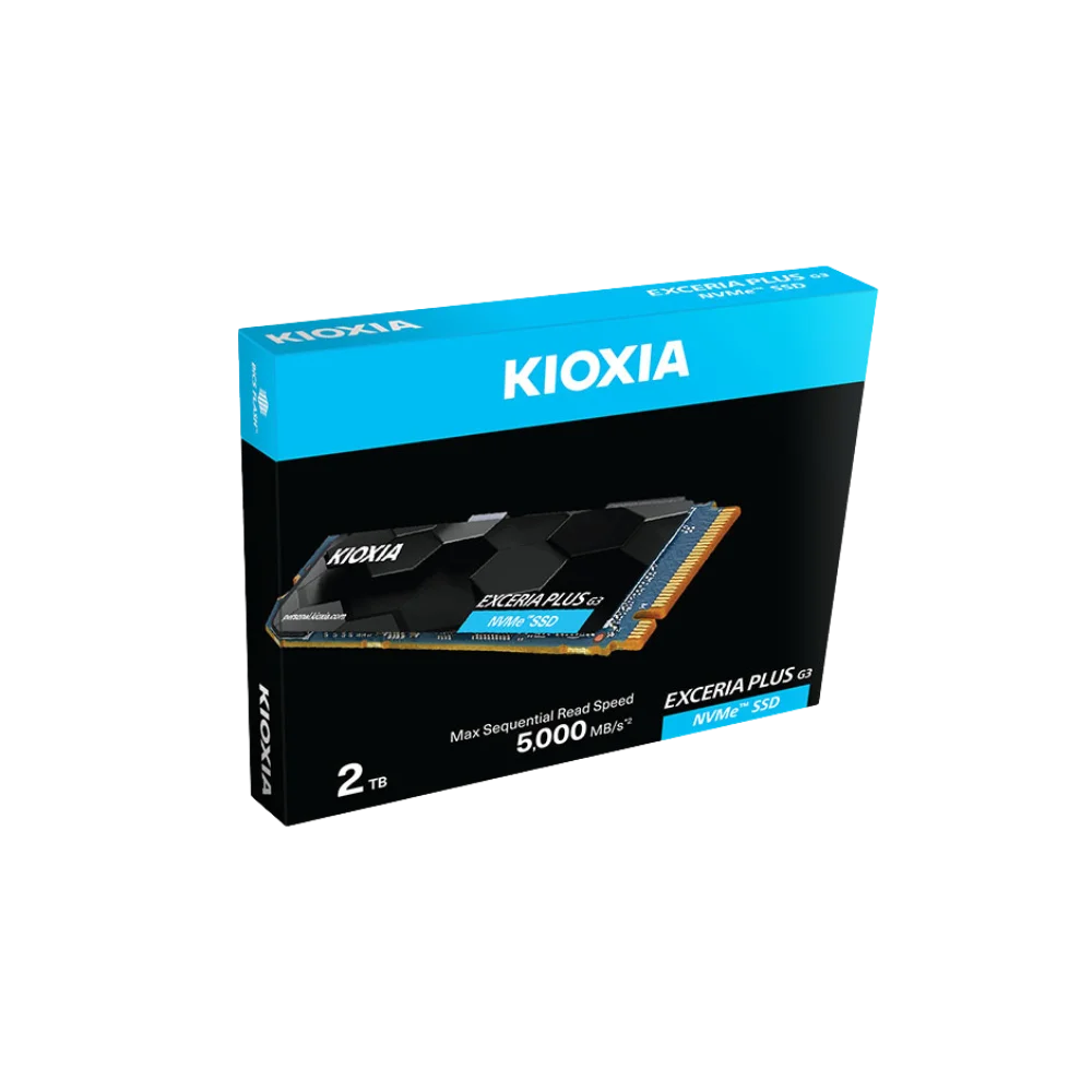 Ổ Cứng SSD Kioxia Exceria Plus G3 2TB | Gen 4x4, NVMe R5000, W3900