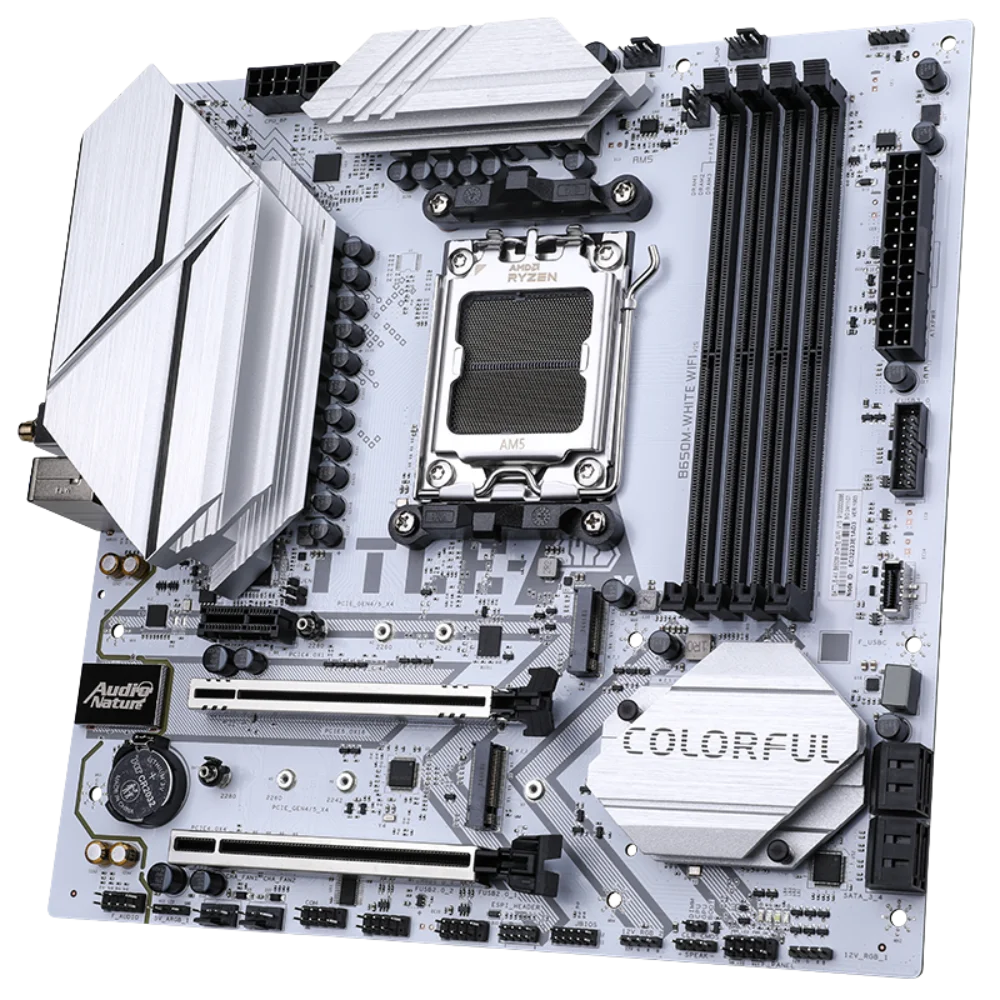 Mainboard COLORFUL BATTLE-AX B650M-WHITE WIFI V15