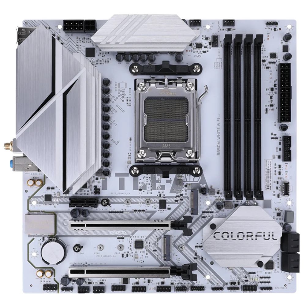 Mainboard COLORFUL BATTLE-AX B650M-WHITE WIFI V15