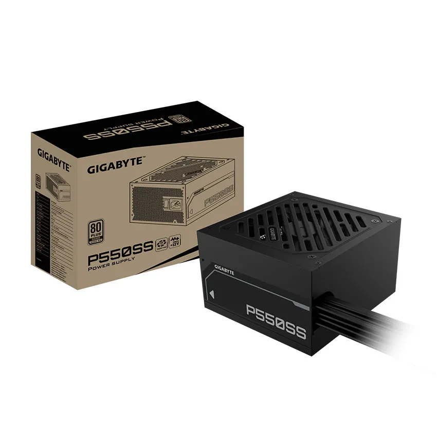 Nguồn máy tính GIGABYTE P550SS 550W (80 PLus Silver/Màu Đen)